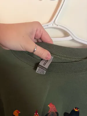 Etsy Sweatshirt Western Green Size XL thumbnail 3