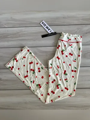 I AM GIA Cherry On Top Track Pant Off White Large NWT IN PACKAGE thumbnail 7