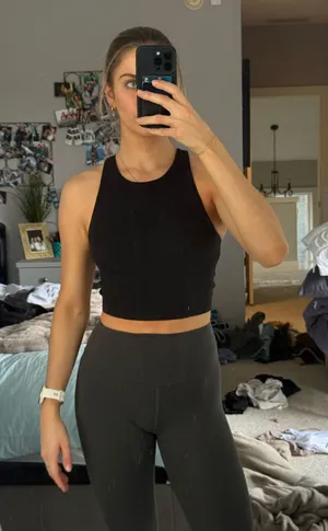 Athleta Black Tank Top thumbnail 1