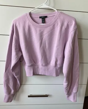 Forever 21 Crop Crewneck thumbnail 1