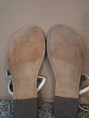 Sam Edelman Women's Gigi Sandal - Size 10 M - Thong T-Strap Slingback/Snakeskin thumbnail 7