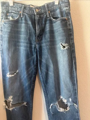 Mother Superior size 28 The Flirt Ankle distressed jeans thumbnail 5