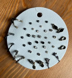 Free People Teeny Tiny Mega Stud Earring Set thumbnail 1