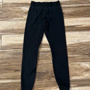 Nike black Nike logo leggings thumbnail 4