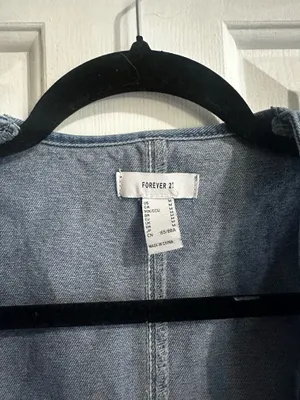 Forever 21 Denim Vest thumbnail 4