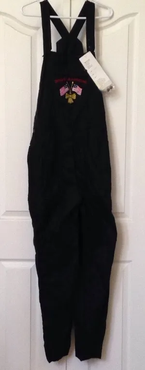 FINAL MARKDOWN Women's Raiment Fashions Black Overalls, Small thumbnail 1
