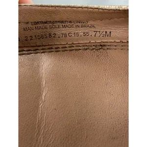 Tory Burch Melinda Ballet Flats Metallic Gold Leather Double T Logo Size 7.5 M thumbnail 12