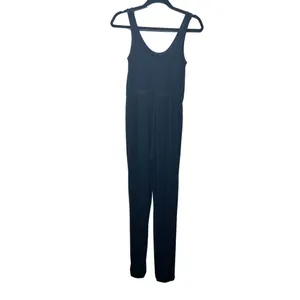 Abercrombie & Fitch Sleeveless Black Womens Jumpsuit XS Scoop Neck Stretch Soft thumbnail 10