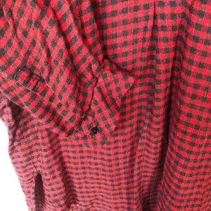 Zara Checkered‎ Plaid Long Sleeve Tunic Dress XS thumbnail 6