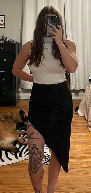 Free People Black Skirt thumbnail 1