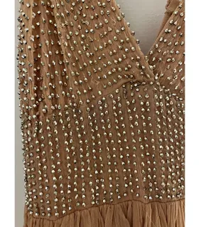Free People Like A Diamond Beaded Dress - Size 6 thumbnail 7