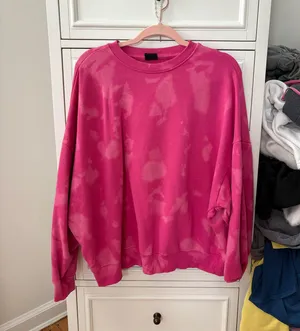 Pacsun pink tie dye crew neck  thumbnail 1