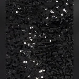 Tipsy Elves Black Sequin Leggings Large Lined Stretch Party Holiday NWT thumbnail 4