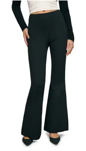 Reformation Jolie High-Waisted Ponte Flare Pants thumbnail 1