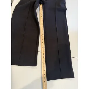 NEW OGL Pants Small Black Wide Leg Stretch Office Minimal Quiet Luxury Travel thumbnail 5