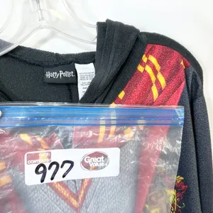 Harry Potter Large Pajama Suit Adult Gryffindor Hooded‎ Cosplay Halloween 977 thumbnail 9