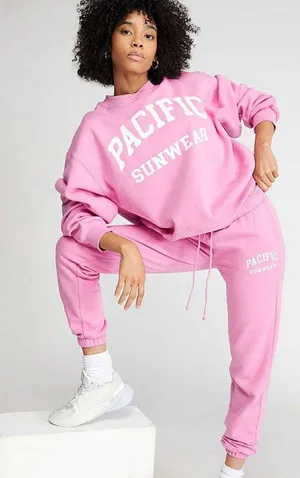 PacSun pink sweatpants thumbnail 2
