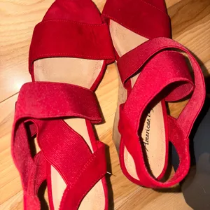American Eagle by Payless Red Women's Sandals thumbnail 2