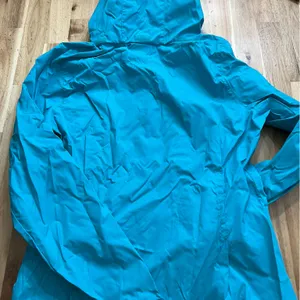 Columbia Women’s Blue Hooded Windbreaker Jacket Size M thumbnail 4