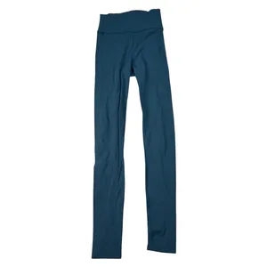 Abercrombie & Fitch Women’s Ribbed Leggings Size Small Teal High Rise thumbnail 2