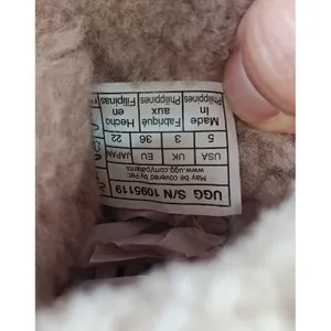UGG Fluff Yeah Slide Slippers Taupe Sand Size EU 36 US 5 W Great Condition thumbnail 10
