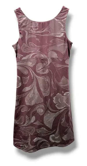 Columbia Active Dress Womens Medium Mauve Purple Marble Floral Built-in Shorts‎ thumbnail 1