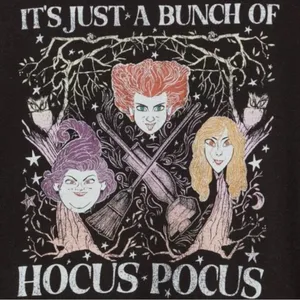 Size 2: Torrid Hocus Pocus Classic Fit Cotton Crew Tee thumbnail 3
