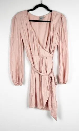 ASOS Wrap Long Sleeve Dress Sz 8‎ thumbnail 1