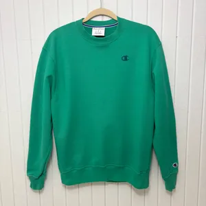 Champion crewneck‎ Vintage Green Sweatshirt Unisex Size S thumbnail 2