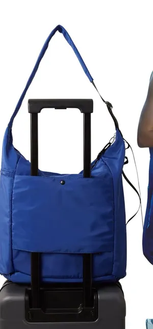NWT Free People Movement No Time Zones Carryall Tote Electric Shock thumbnail 1