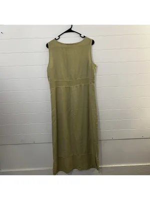 Women’s Vintage Dressing Clio Long Sleeveless Dress Medium Flowy Beach Travel thumbnail 8
