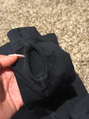 Women’s Alphalete black long sleeve crop top size Large  thumbnail 7