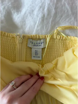 TJ Maxx Yellow Midi Dress thumbnail 3