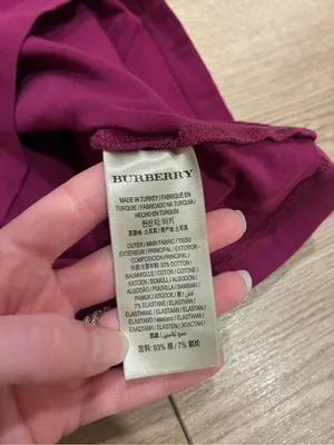 Burberry Brit Women’s Hot Pink Nova Check Short Sleeve Shirt Size XS thumbnail 4