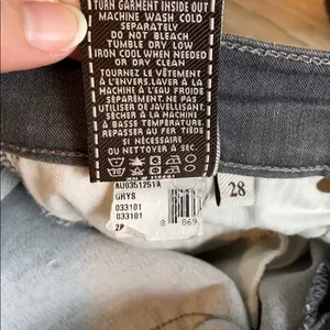 7 For All Mankind Mid-Rise The Slim Cigarette Jeans, 28 thumbnail 10