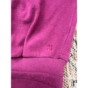 Sweaty Betty Melody Luxe Fleece Sweatshirt in Amaranth Pink Size Small 6 thumbnail 8