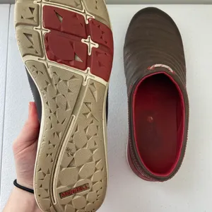 EUC Merrell women’s applaud slide bracken brown slip on‎ sneakers shoes size 8.5 thumbnail 5