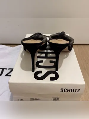 Schutz Nubuck Pearl Pointed Toe Mule - Women's 8.5 thumbnail 2