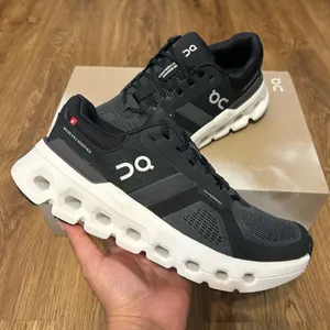 ON CLOUDRUNNER black athletic training running shoes sneakers women’s 8.5 new thumbnail 1