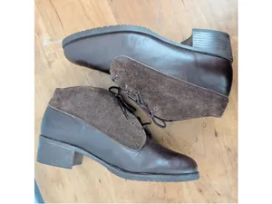 Ladies' Munro USA Made Leather Ankle Boots Size 9.5 thumbnail 5
