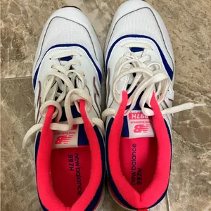 New Balance 997H Sneakers white pink and blue color thumbnail 6