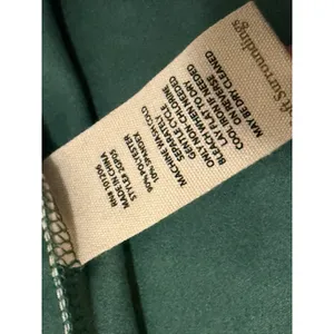 SOFT SURROUNDINGS Chouteau‎ Jacket - Green Faux Suede, Open, Artsy Design, L thumbnail 7