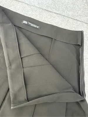 Zara Black pleated mini skirt XS thumbnail 5