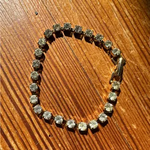 Elegant Vintage 1950’s Rhinestone Bracelet thumbnail 2