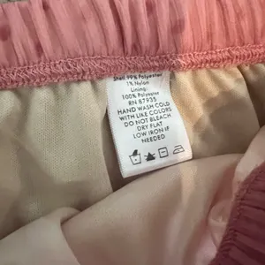 Simonton Says by George Simonton pink dot tiered skirt fully lined size 1X thumbnail 4