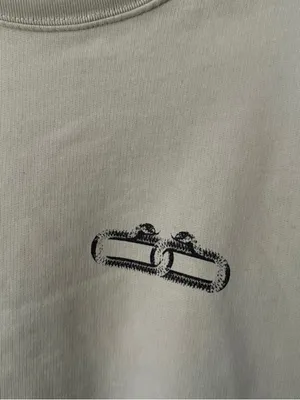 Anine Bing Abandon Self Doubt Snake Link Sweatshirt - S thumbnail 4