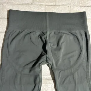 Gymshark High Waisted Gray Leggings Size Large thumbnail 2