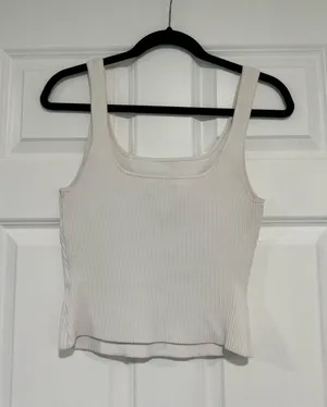 Aritzia Babaton Sculpt Knit Square Neck Tank thumbnail 1