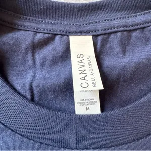 Bella Canvas “Mama” Graphic Tee in Size Medium Blue thumbnail 3