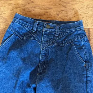 Vintage 90s Roper Jeans Women’s 5x33 High Waisted Cowgirl Western USA Pleated thumbnail 3